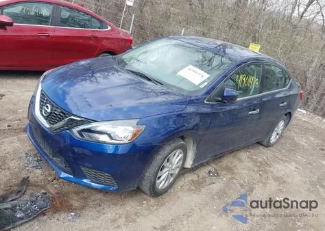 2019 Nissan Sentra Sv z USA, uszkodzony, nr VIN 3N1AB7AP6KY444742